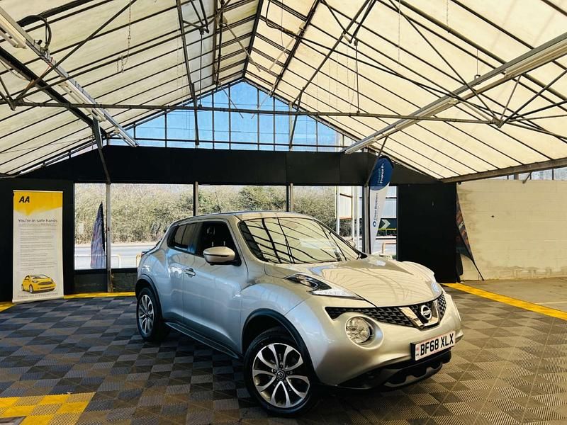 Silver Used 2018 Nissan Juke Tekna SUV | £10,595 (Fair price) - Image 1/3