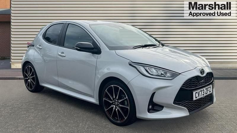 Grey Used 2023 Toyota Yaris Hybrid Sport | £19,650 (Good price) - Image 1/4