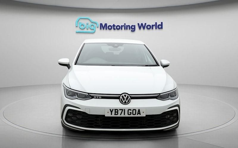 Used VW Golf VIII GTD 200 HP (147 kW) 2022 White Hatchback