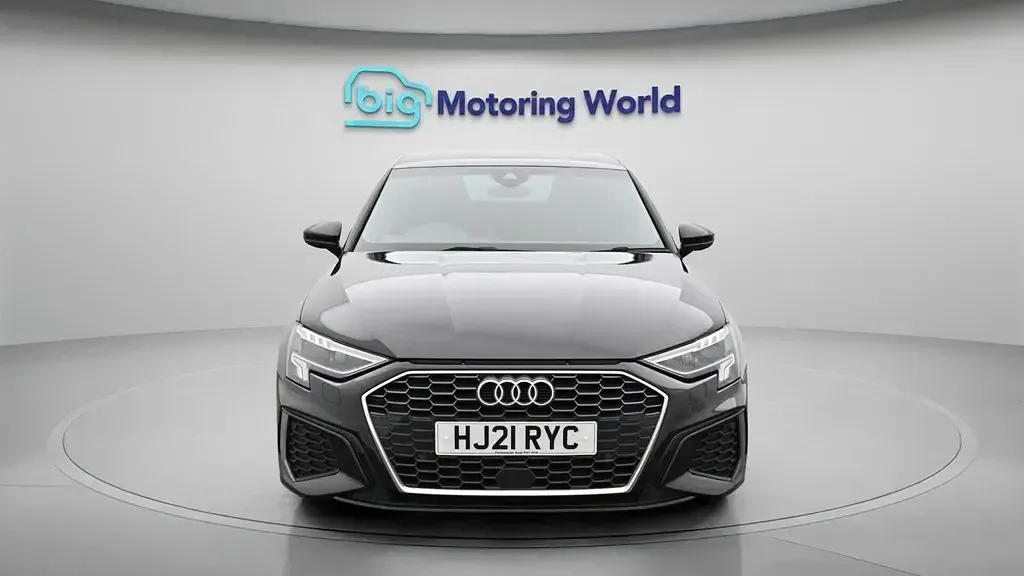 Used Audi A3 S-Line 110 HP (80 kW) 2021 Black Sedan