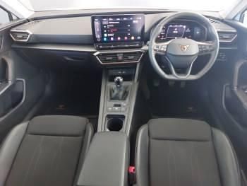 Used Cupra Leon 150 HP (110 kW) 2024 White Hatchback