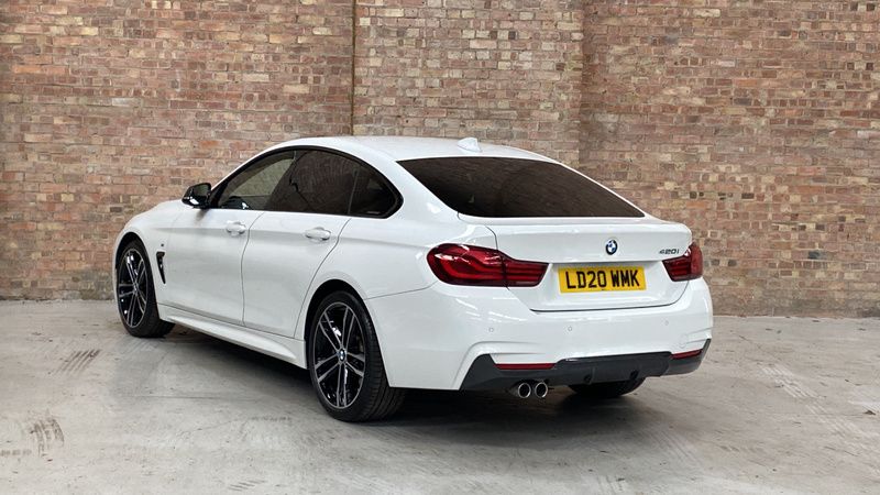 Used BMW 420 Gran Coupé M Sport 184 HP (135 kW) 2020 White Coupe