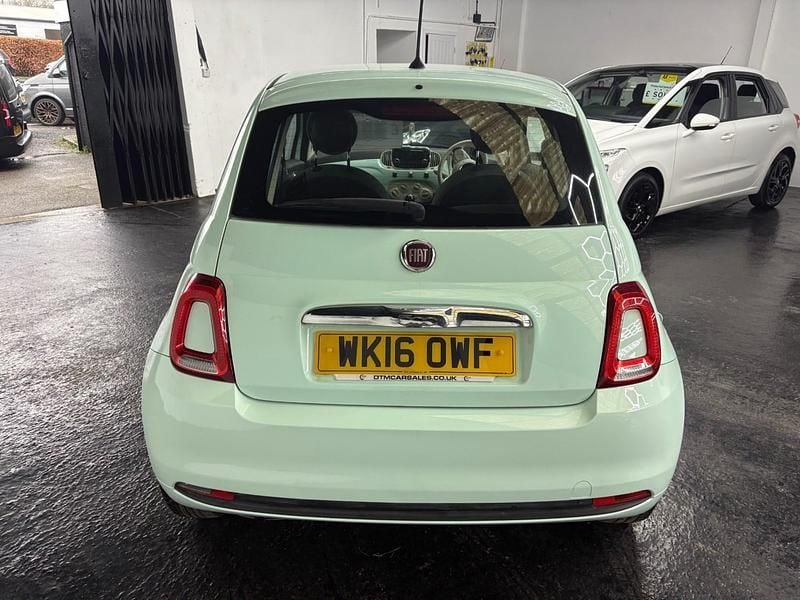 Used Fiat 500 Pop 69 HP (50 kW) 2016 Green Hatchback