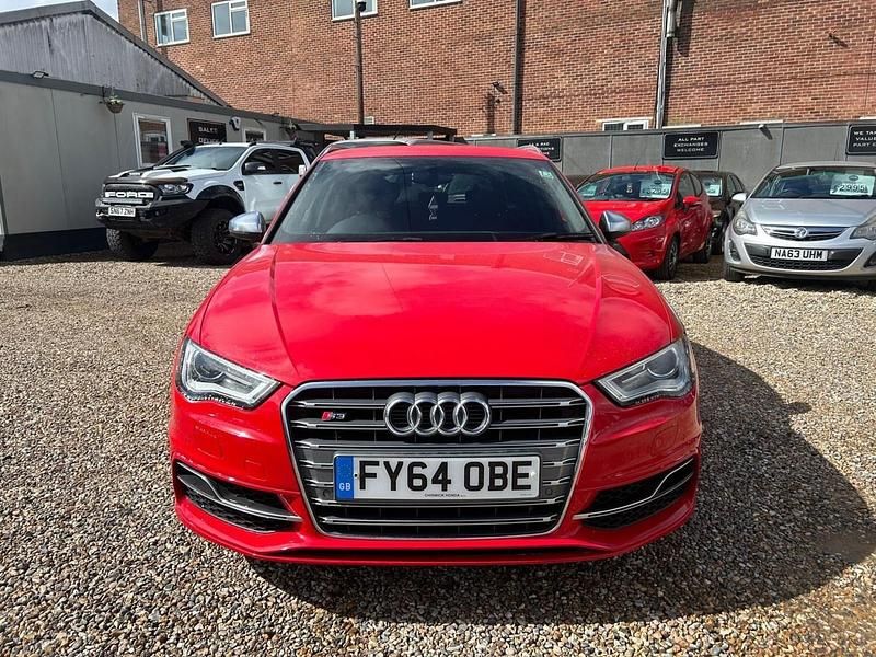 Used Audi S3 Sportback Advanced 300 HP (220 kW) 2014 Red Hatchback