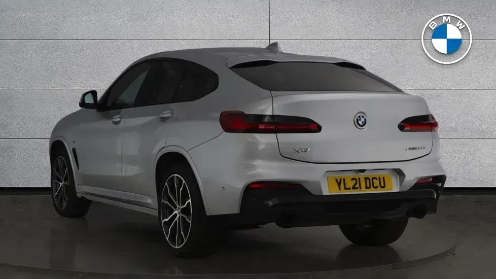 Used BMW X4 M Sport 282 HP (207 kW) 2021 Silver SUV