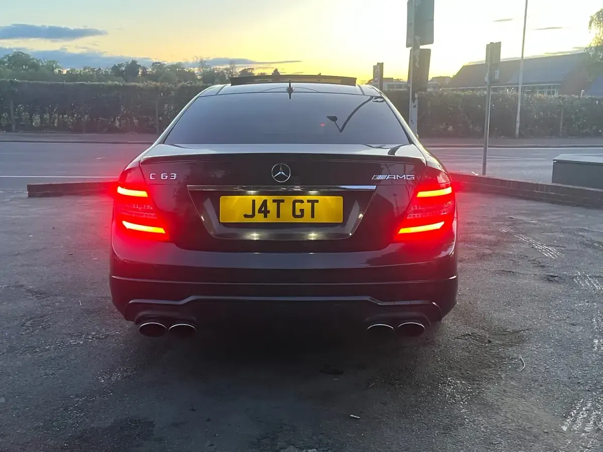 Used Mercedes C63 AMG 2012 Black Coupe