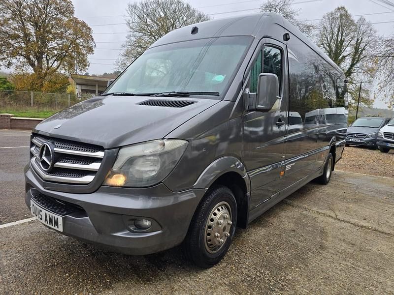 Begagnad Mercedes Sprinter 2015 Silver Van