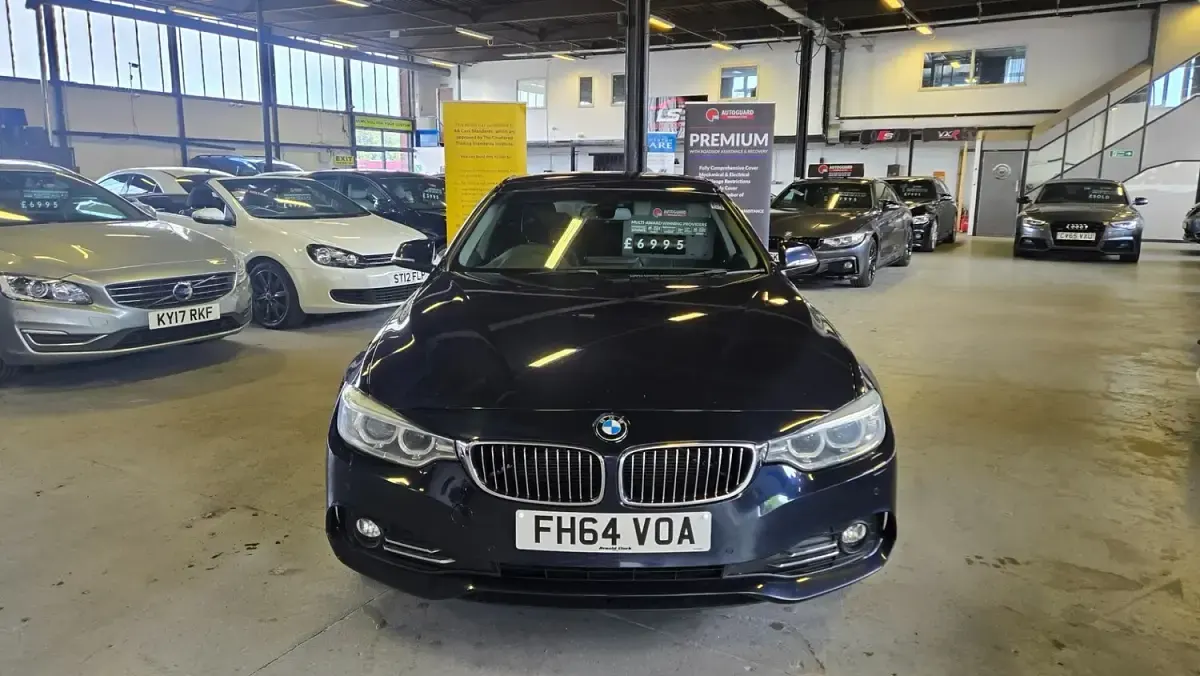 Used BMW 420 Luxury Line 2015 Blue Coupe