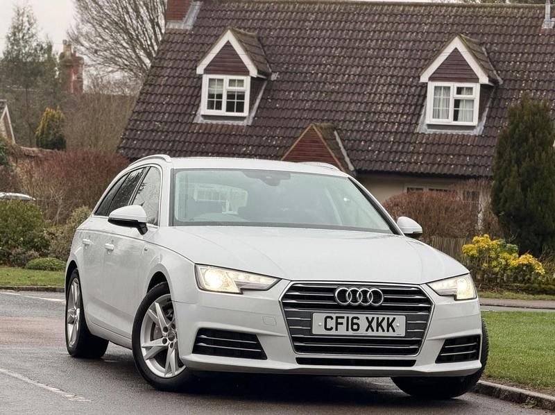 White Used 2016 Audi A4 Sport Estate | £12,895 (Fair price) - Image 1/4