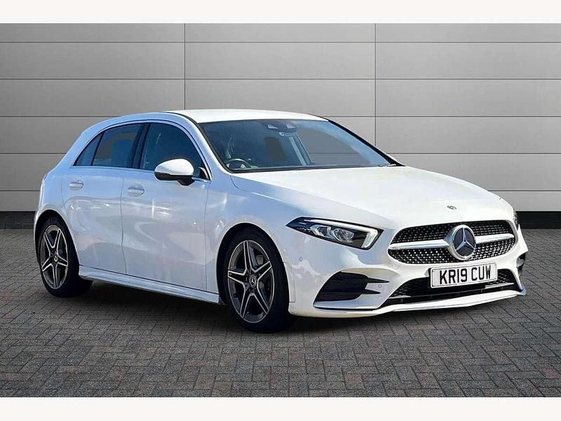 White Used 2019 Mercedes A200 AMG Line Premium Hatchback | £15,940 (Fair price) - Image 1/2