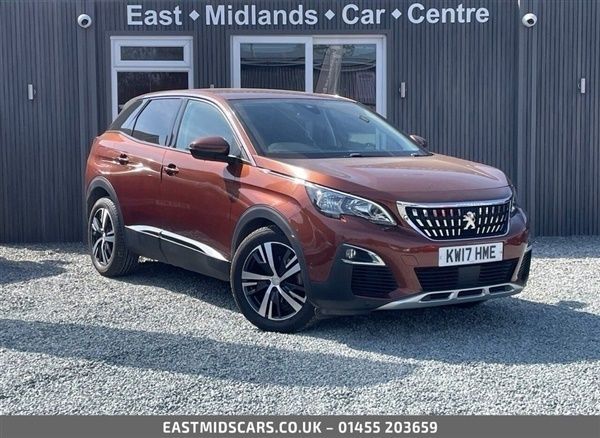 Bronze Used 2017 Peugeot 3008 Allure SUV | £10,995 (Fair price) - Image 1/1
