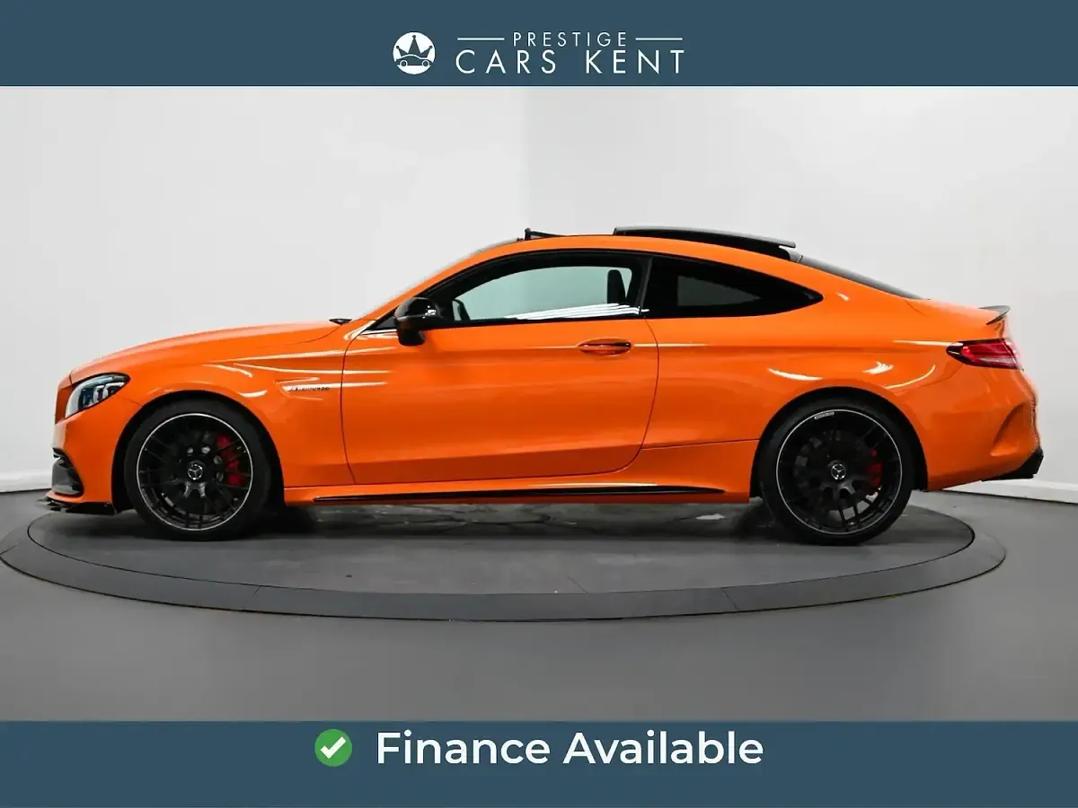 Used Mercedes C63 AMG Premium Plus 510 HP (375 kW) 2021 Grey Coupe