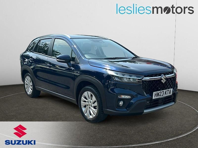 Sphere blue pearl metallic Used 2023 Suzuki SX4 S-Cross SUV | £15,999 (Fair price) - Image 1/4