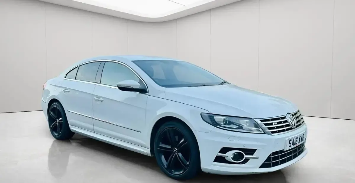 Used VW CC R-line 184 HP (135 kW) 2016 White Sedan