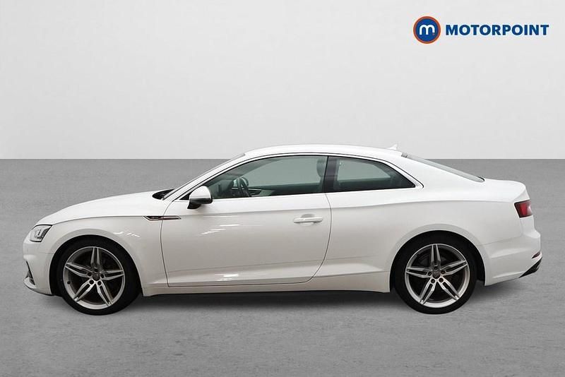 Used Audi A5 S-Line 190 HP (139 kW) 2019 White Coupe