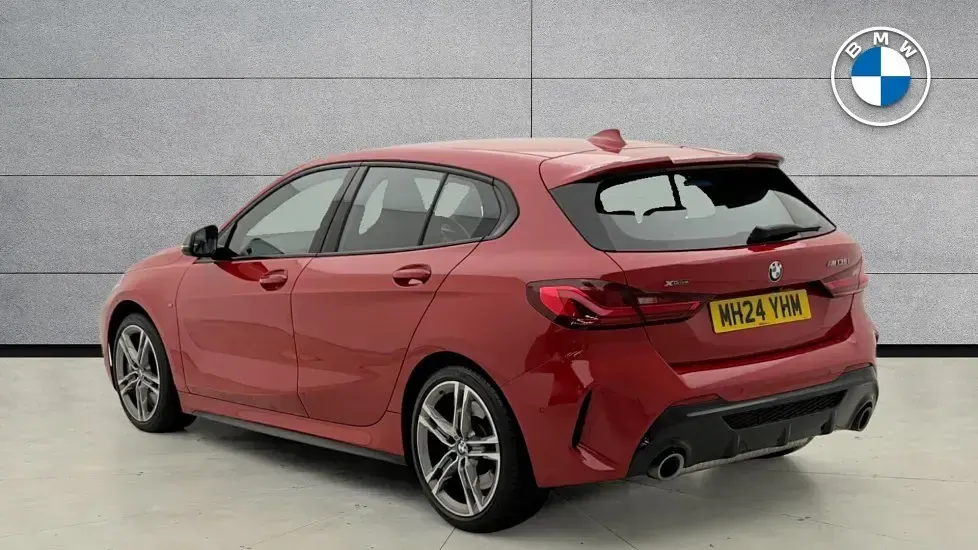 Used BMW M135 Shadowline 302 HP (222 kW) 2024 Red Hatchback