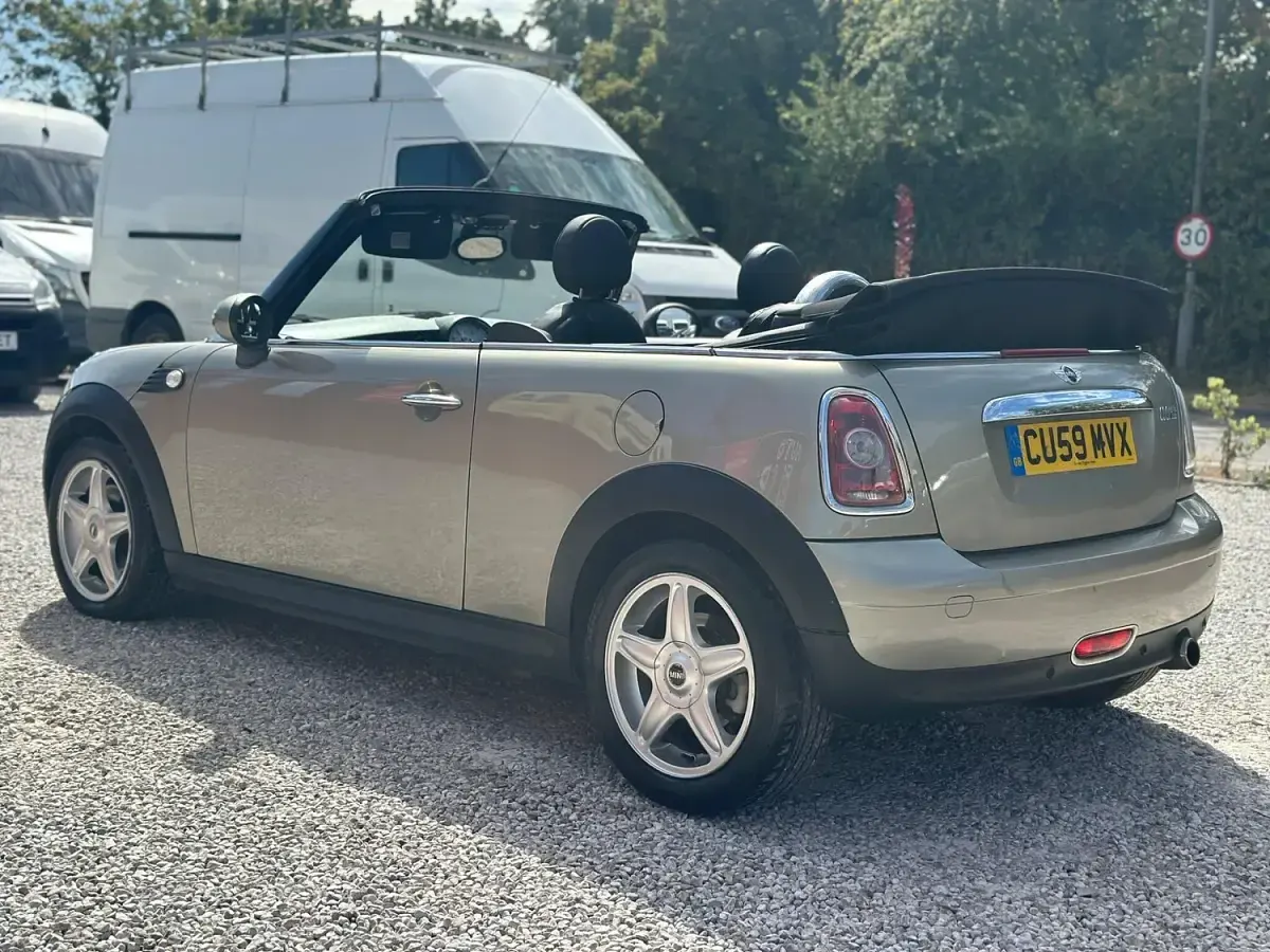Used Mini Cooper Cabriolet 2009 Silver Cabriolet