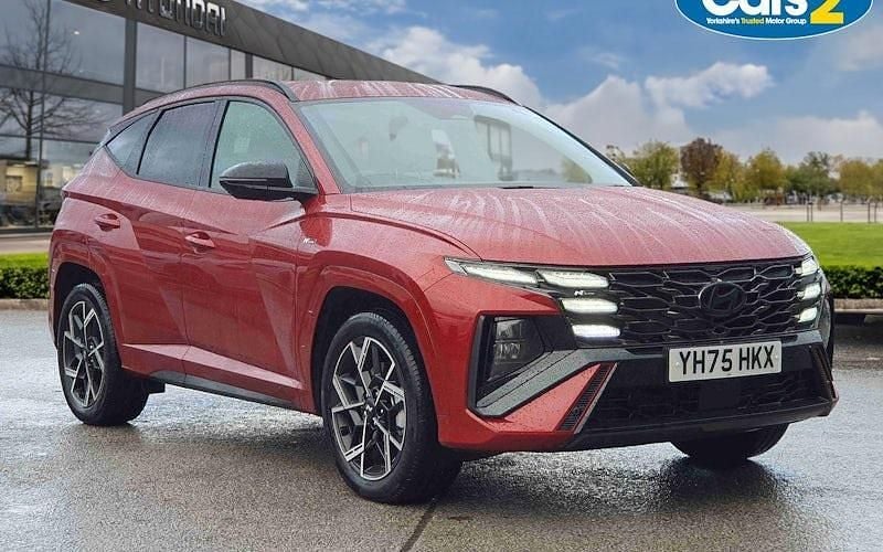 Used Hyundai Tucson N Line 215 HP (158 kW) 2025 Red SUV
