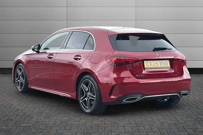 Used Mercedes A200 Executive 175 HP (128 kW) 2025 Red Hatchback