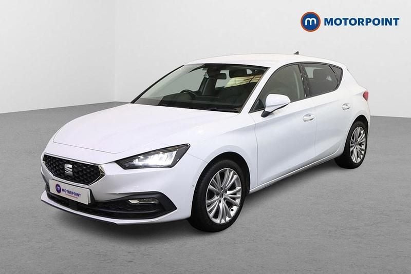 Used Seat Leon SE Dynamic 2021 White Hatchback
