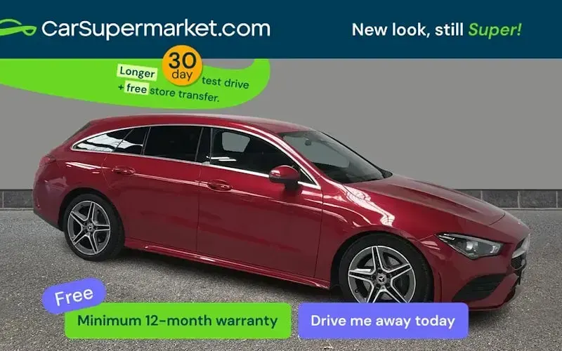 Begagnad Mercedes CLA200 Shooting Brake AMG line 163 HK (119 kW) 2022 Kombi