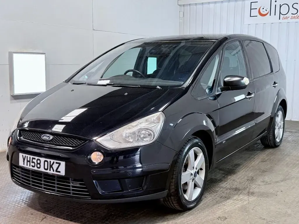 Used Ford S-MAX Titanium 138 HP (101 kW) 2008 Black MPV