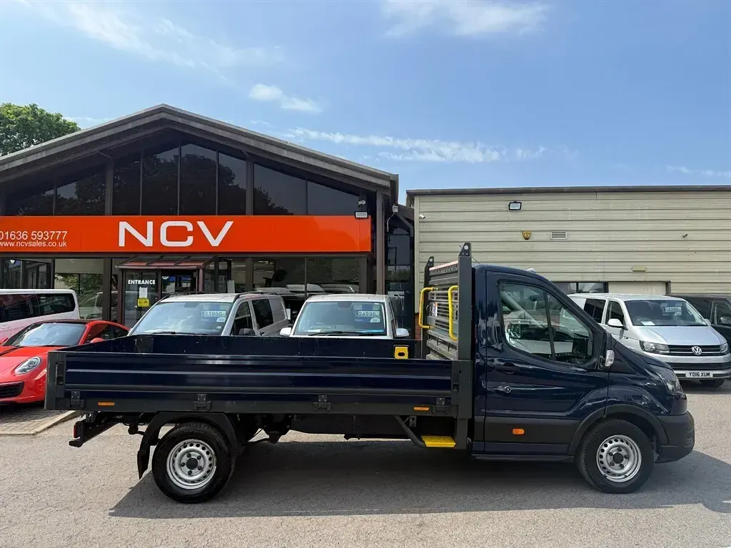 Used Ford Transit 130 HP (95 kW) 2022 Blue Cabriolet