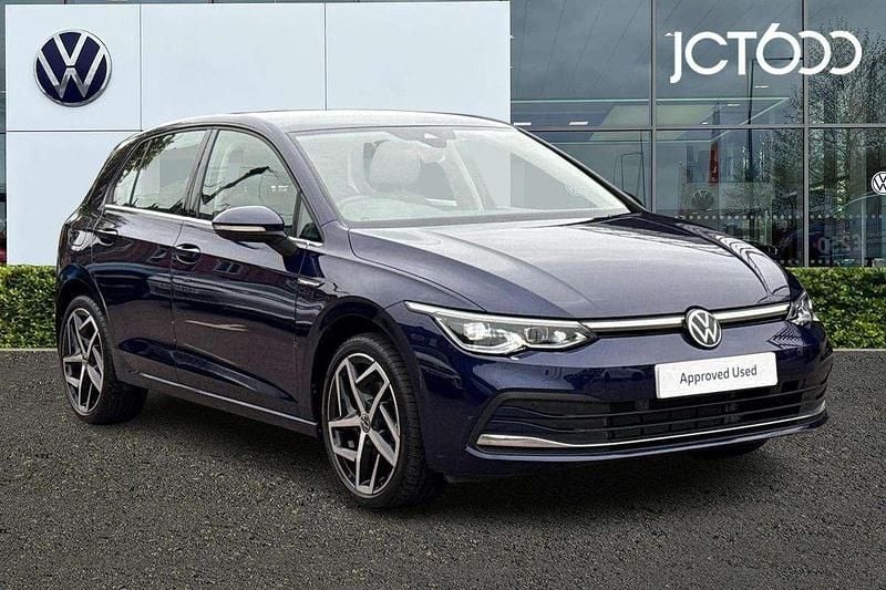 Blue Used 2023 VW Golf VIII Style Hatchback | £20,300 (Fair price) - Image 1/4
