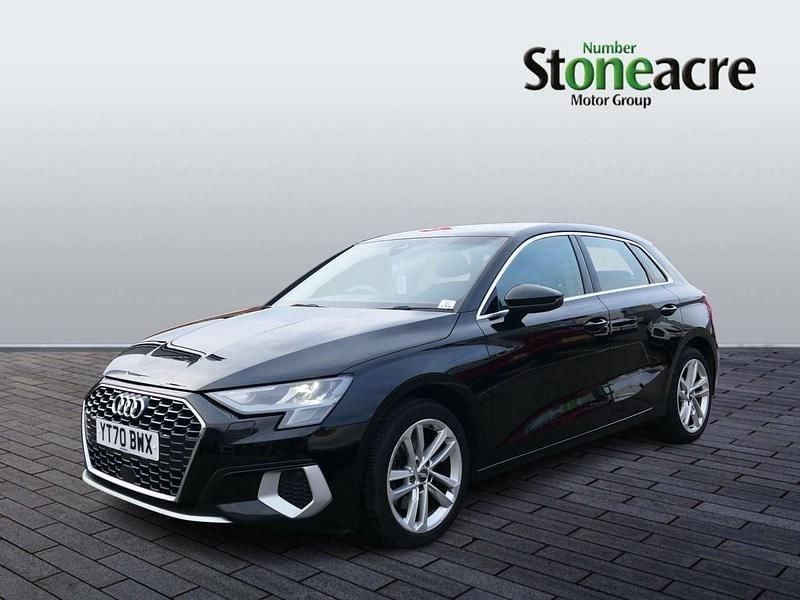Used Audi A3 Sportback Sport 150 HP (110 kW) 2020 Black Hatchback