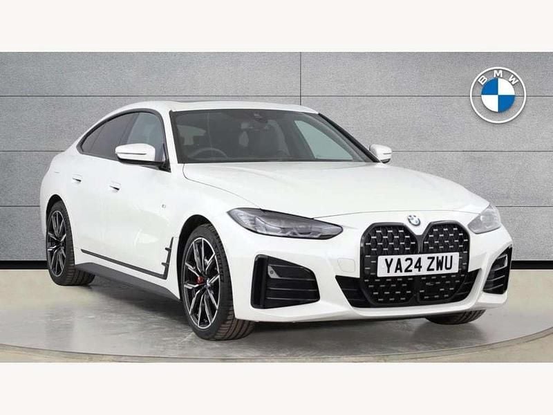Mineral white Used 2024 BMW 420 M Sport Coupe | £38,990 (Good price) - Image 1/4