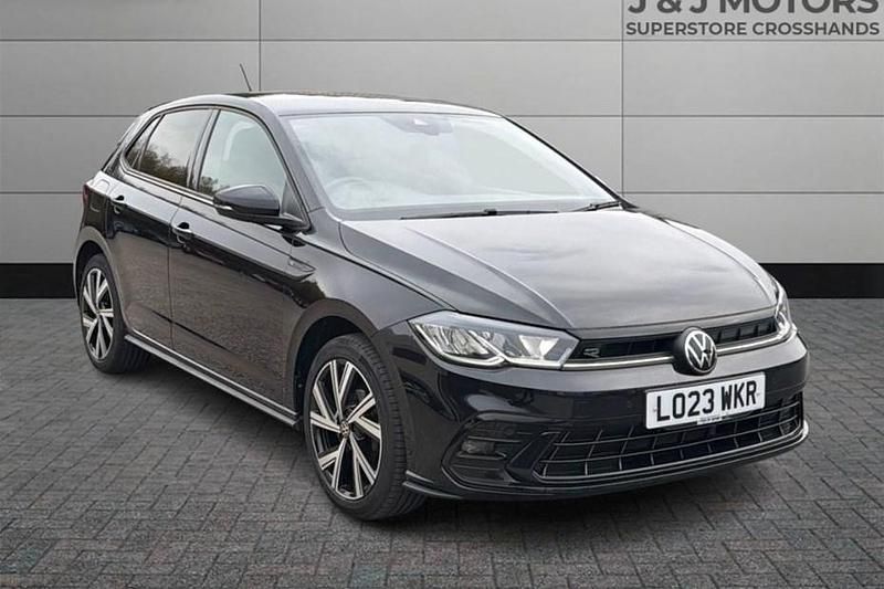 Black Used 2023 VW Polo R-line Hatchback | £17,990 (A bit pricey) - Image 1/1