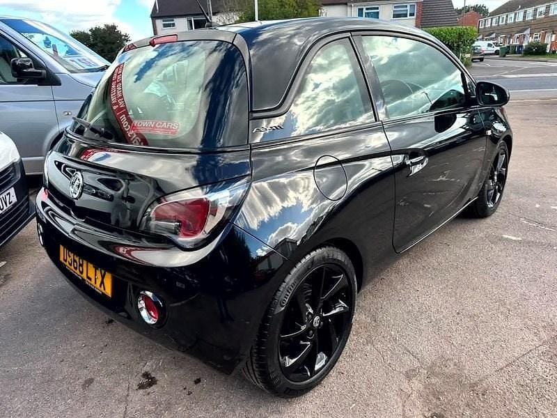 Used Vauxhall Adam 68 HP (50 kW) 2018 Black Hatchback
