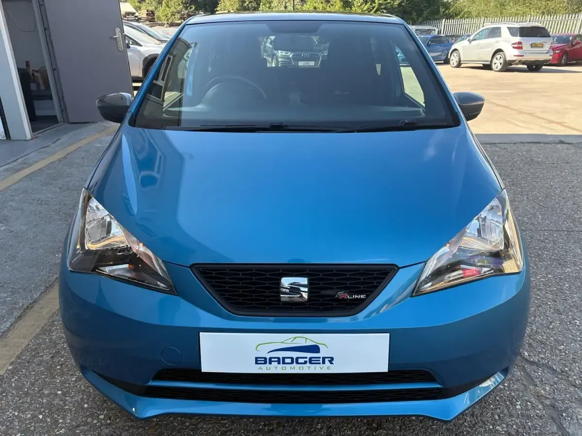 Used Seat Mii FR-Line 75 HP (55 kW) 2019 Blue Hatchback