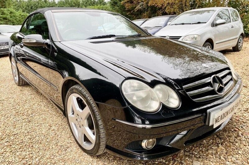 Black Used 2008 Mercedes CLK280 Cabriolet | £3,950 (A bit pricey) - Image 1/4