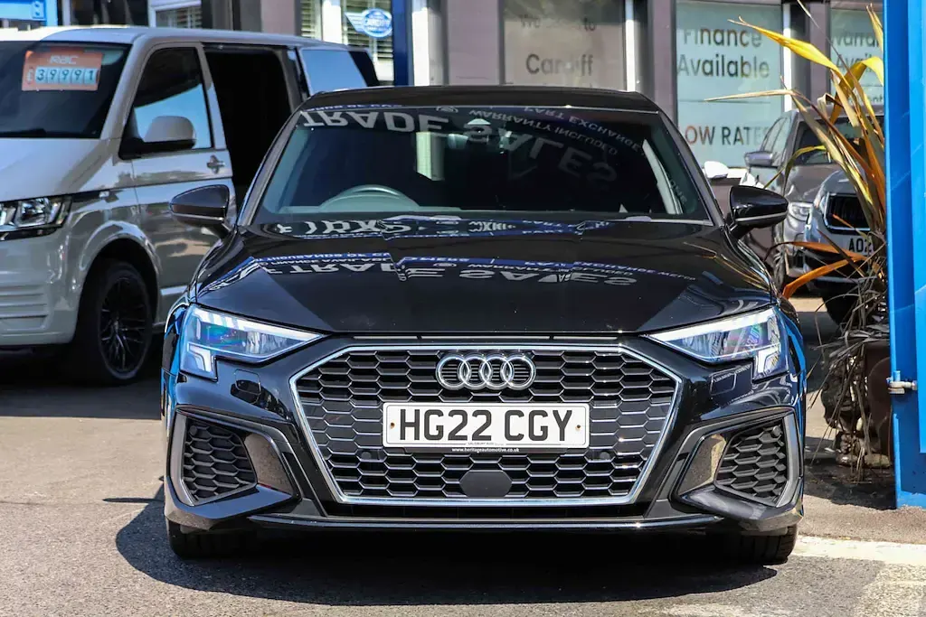 Used Audi A3 Sportback S-Line 110 HP (80 kW) 2022 Black Hatchback