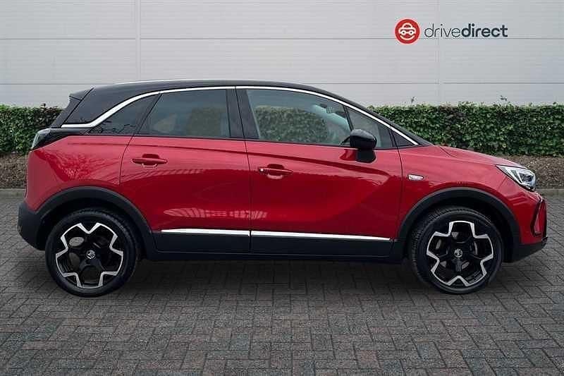 Used Vauxhall Crossland Ultimate 120 HP (88 kW) 2022 Red SUV