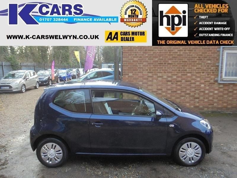 Used VW up! move up! 2013 Blue Hatchback