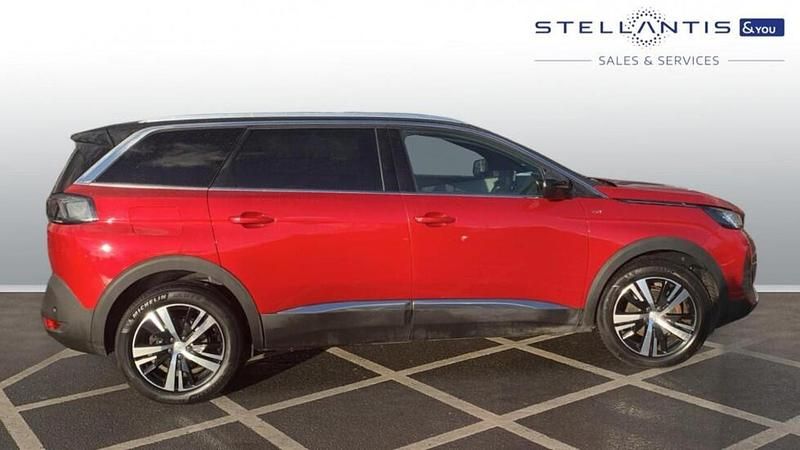 Red Used 2021 Peugeot 5008 GT MPV | £19,611 (Fair price) - Image 1/3