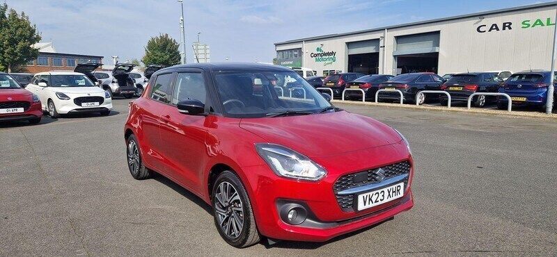 Red Used 2023 Suzuki Swift SZ5 Hatchback | £15,495 (A bit pricey) - Image 1/4