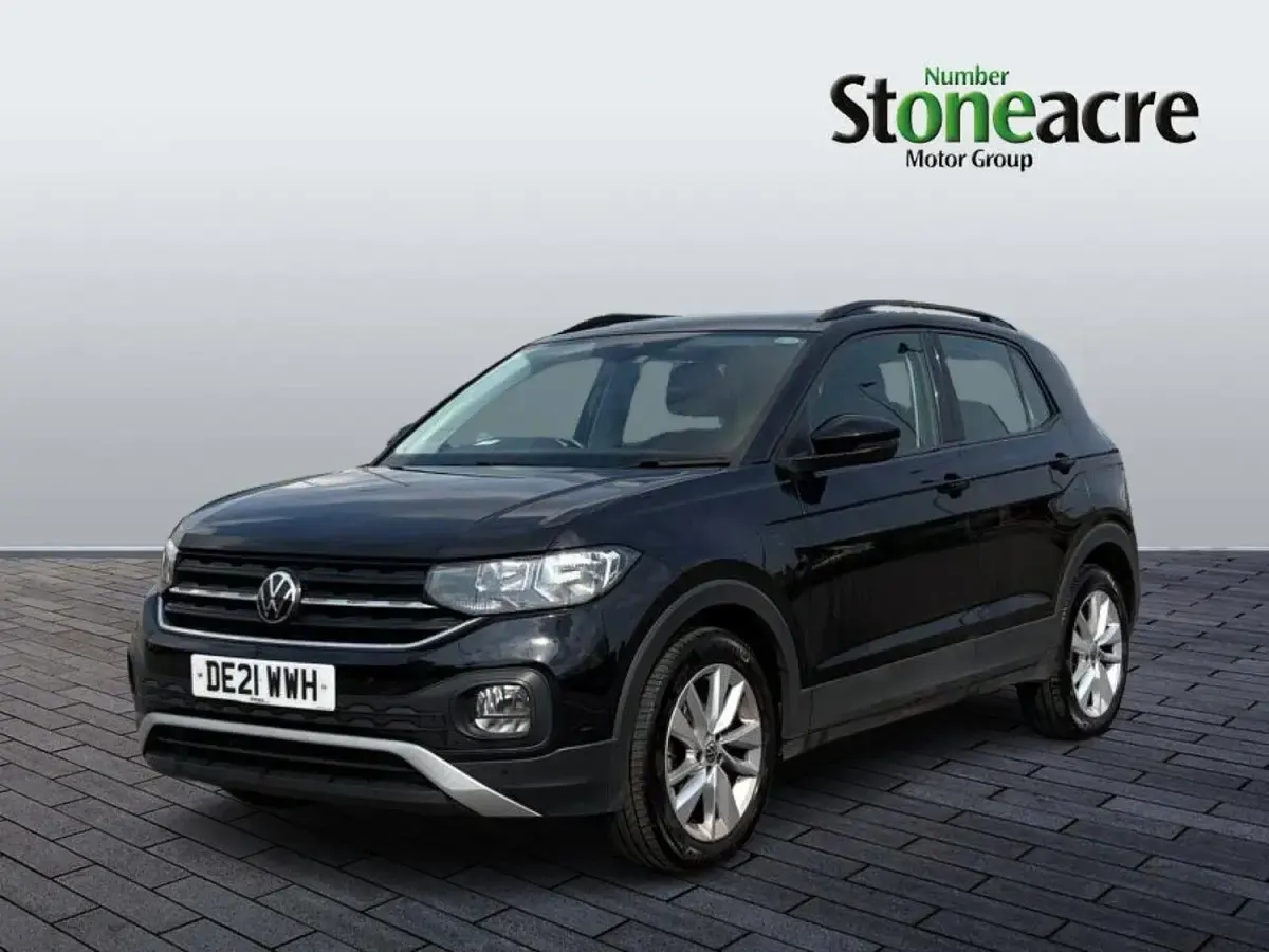 Used VW T-Cross SE 110 HP (80 kW) 2021 Black SUV