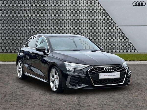 Black Used 2020 Audi A3 S-Line Hatchback | £21,299 (A bit pricey) - Image 1/4