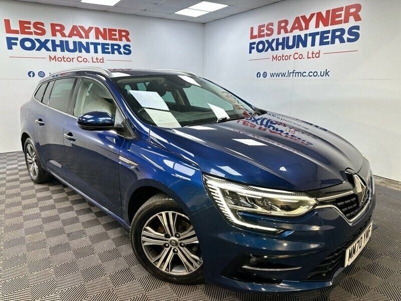 Blue Used 2021 Renault Mégane GrandTour Iconic Estate | £8,499 (Fair price) - Image 1/4