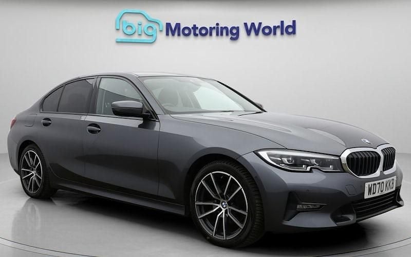 Used BMW 320 Sport Line 184 HP (135 kW) 2021 Grey Sedan