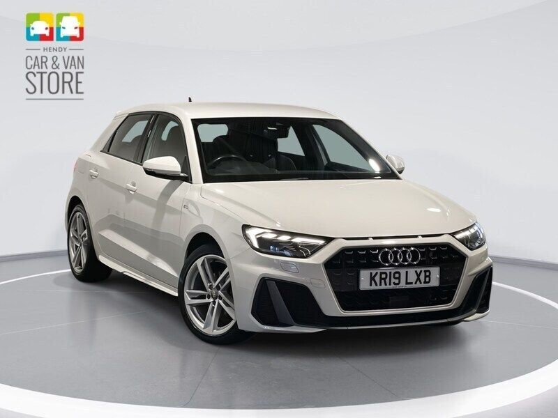 White Used 2019 Audi A1 S-Line Hatchback | £17,299 (Fair price) - Image 1/4
