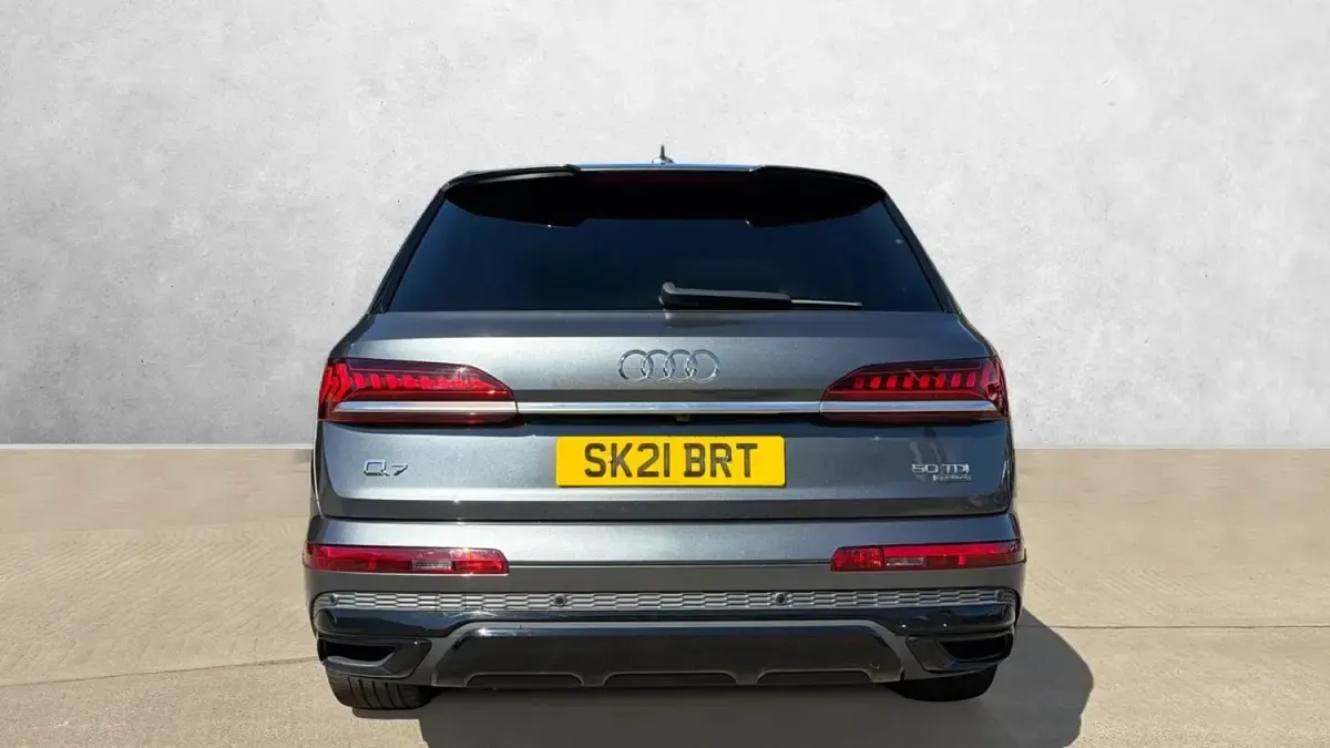 Used Audi Q7 Black Edition 286 HP (210 kW) 2021 Grey SUV