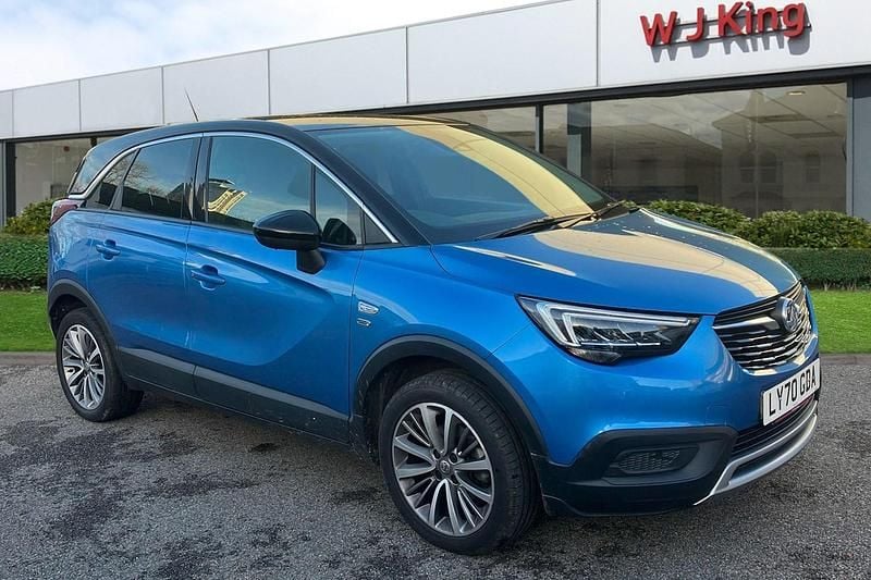 Used Vauxhall Crossland X S 110 HP (80 kW) 2020 Blue SUV