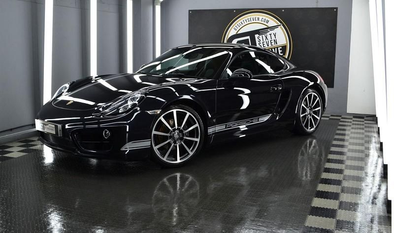 Used Porsche Cayman 275 HP (202 kW) 2014 Black Coupe