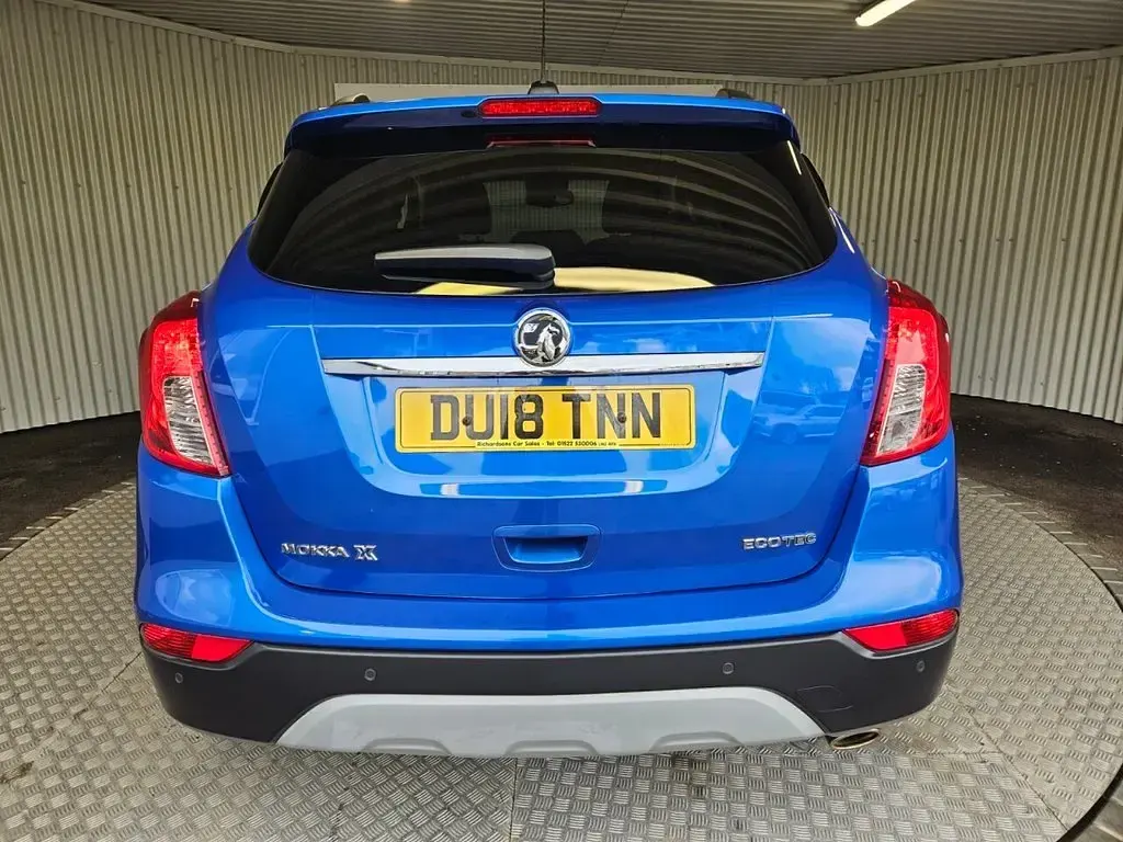 Used Vauxhall Mokka X Elite 140 HP (102 kW) 2018 Blue SUV