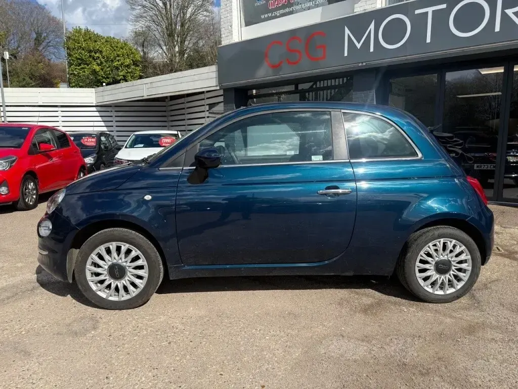 Used Fiat 500 2024 Blue Cabriolet
