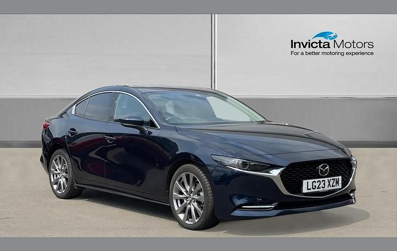 Blue Used 2023 Mazda 3 Inclusive Sedan | £21,500 (A bit pricey) - Image 1/4